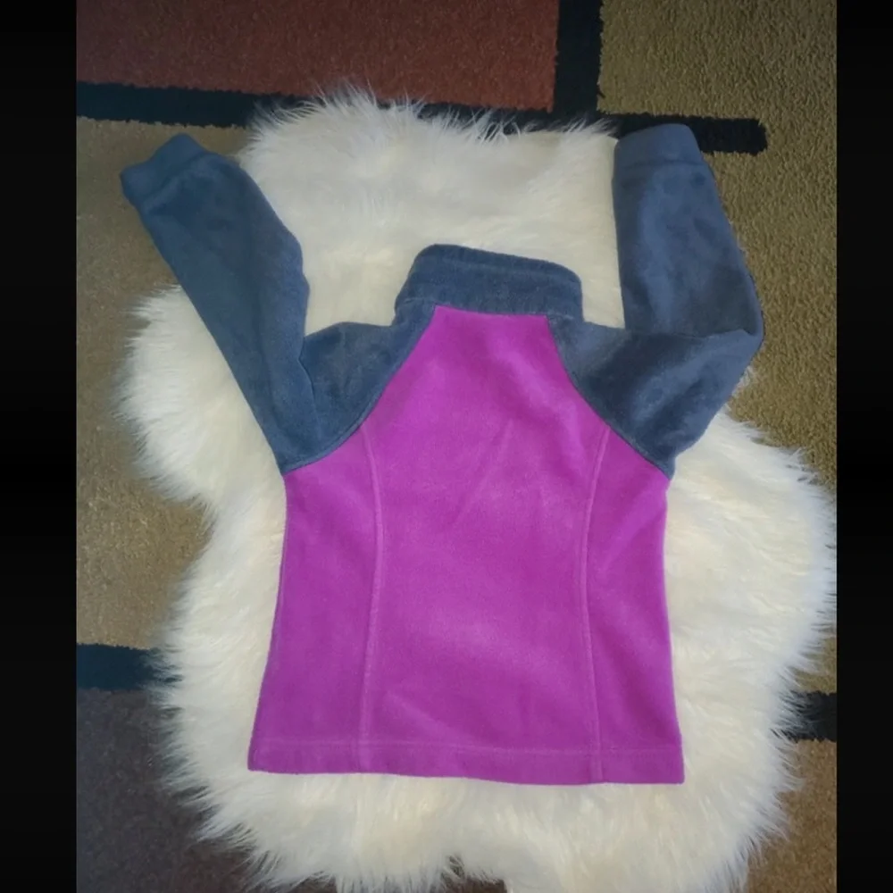 Girl’s Columbia zip up jacket Size 4-5 EUC - Picture 3 of 5